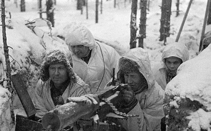 Finské jednotky připravené na útok sovětů