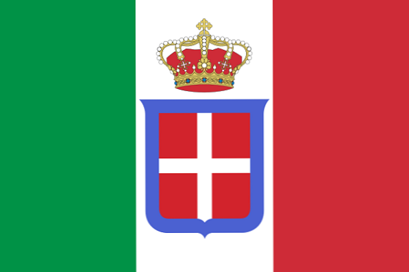 Vlajka fašistické Itálie