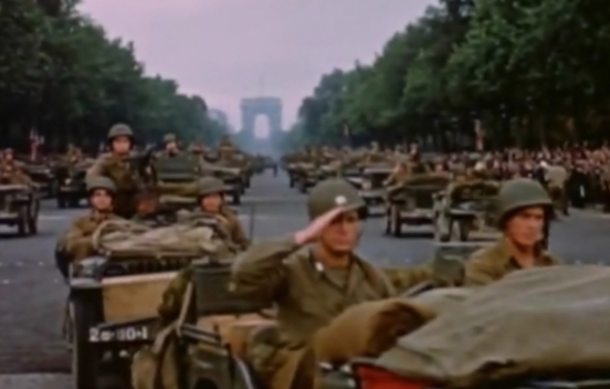 osvobození Paříže Spojenci
