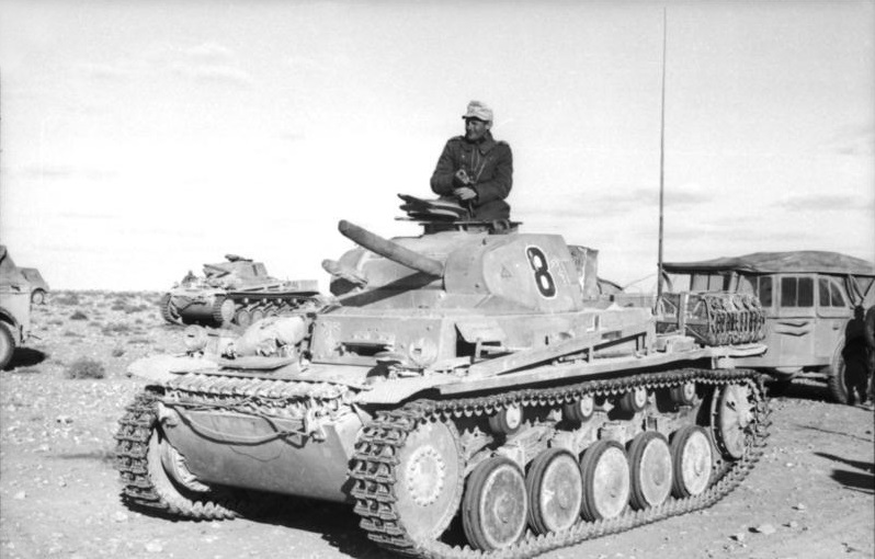 Německý tank Pz.II.
